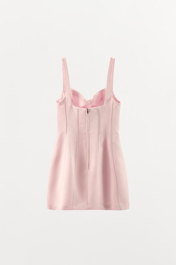 VESTITO CORTO SATINATO