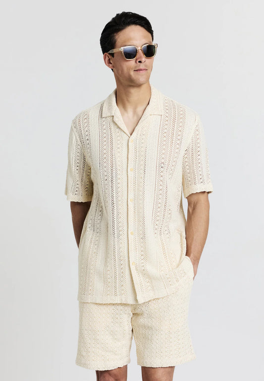 Calliope BOWLING CROQUET - Camicia - sabbia