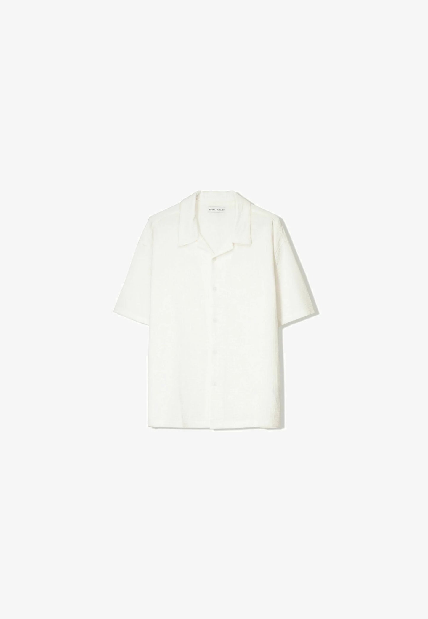 SHORT SLEEVE CREPE - Camicia - white