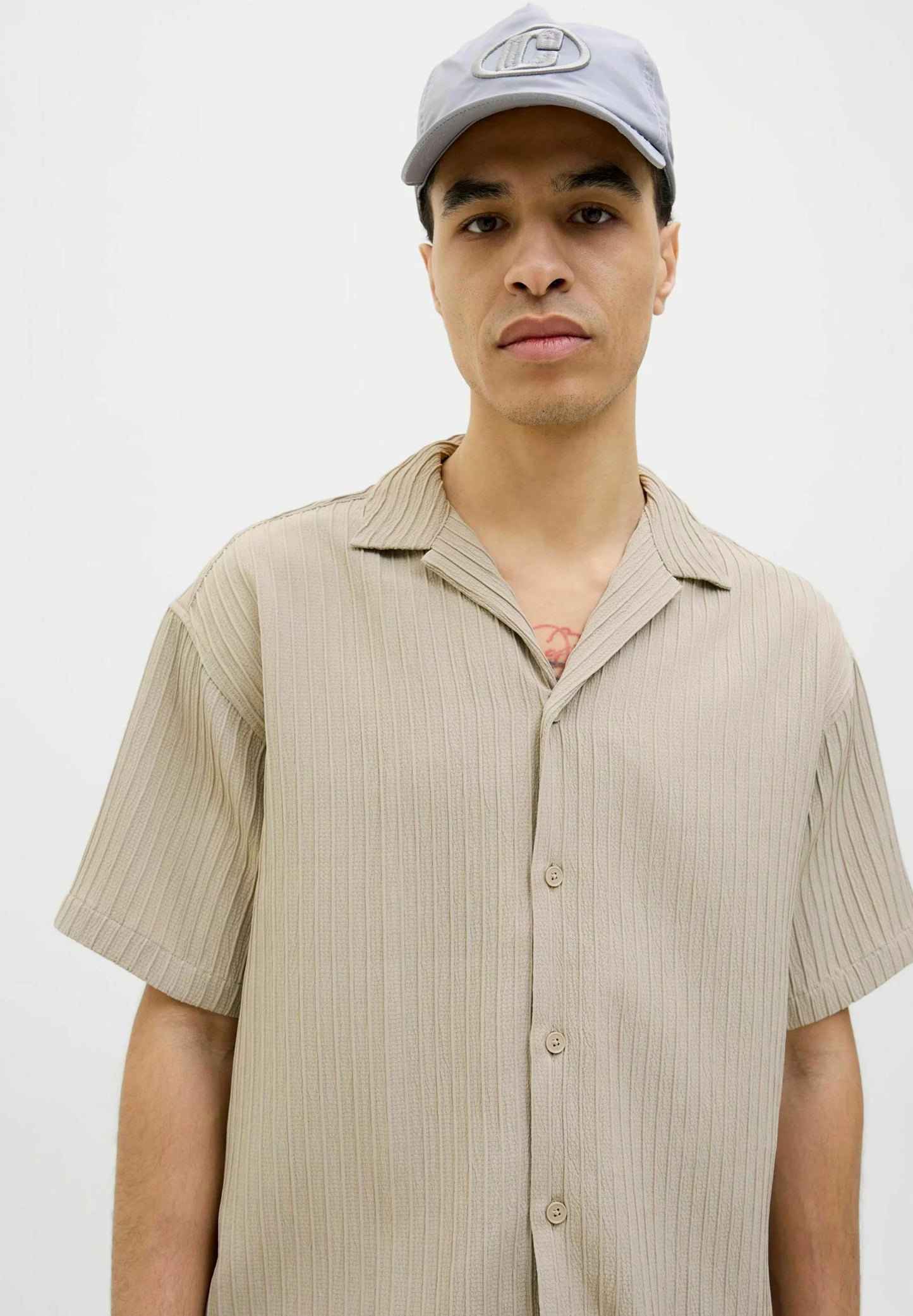 Camicia - oxford tan